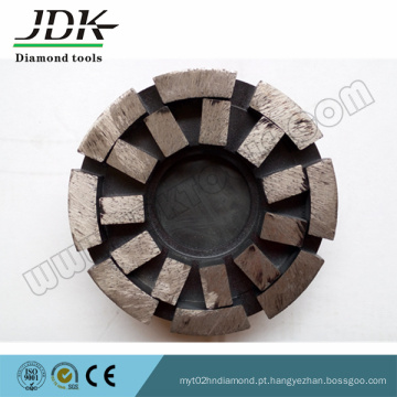 Roda de moedura de satélite para granito Diamond Abrasive Block Plate